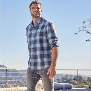 Stitch Fix NWT Flag & Anthem Cotton Flannel Vail Shirt - size S